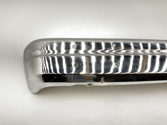 NEW AFTERMARKET 4249872 Front Bumper For 1986-1993 DODGE Van W/ Moulding Holes