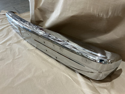 Front Chrome Steel Bumper Face Bar For 1991-1993 Dodge D150 D250 D350 W250 TRUCK