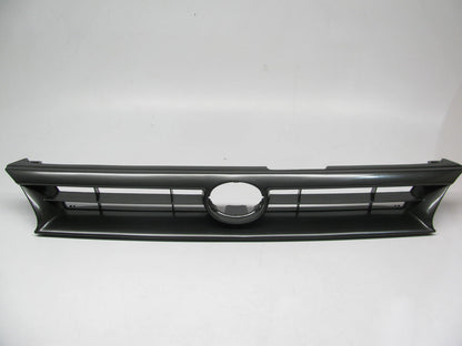 New Grille For 1993-1995 TOYOTA COROLLA SILVER/BLACK WITH EMBLEM HOLE