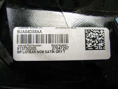 License Lamp Applique 6UA04DX8AA Rear - MINOR DAMAGE -