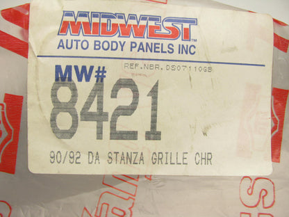 NEW AFTERMARKET Front End Grille (Chrome) For 1990-1992 Nissan Stanza