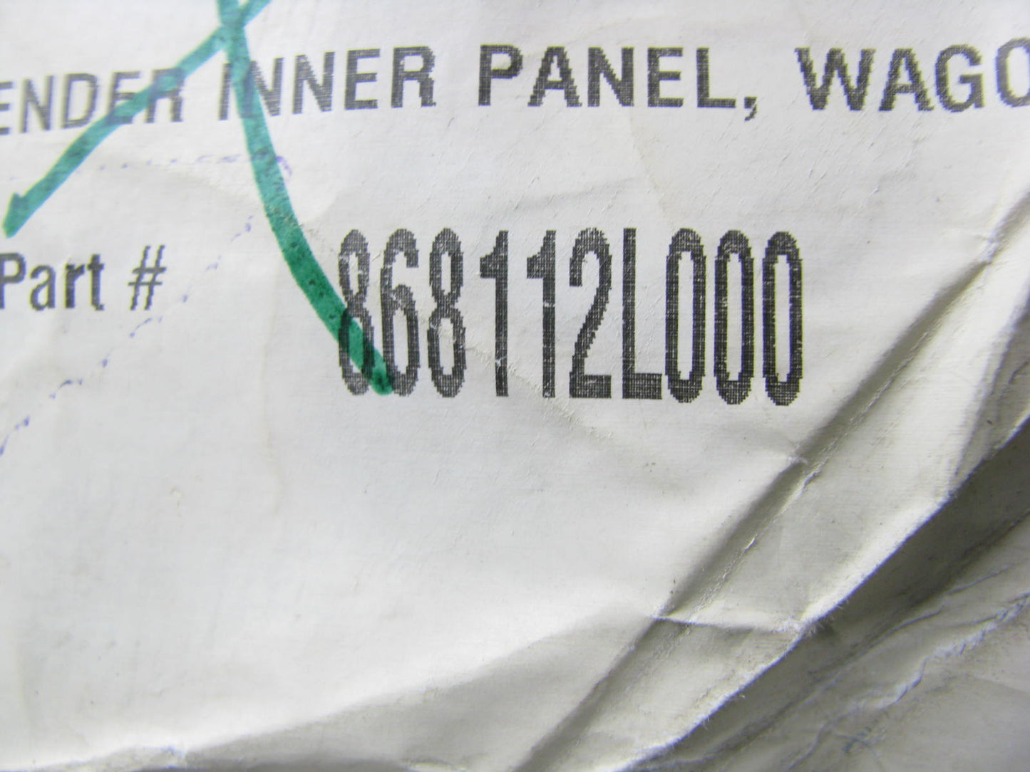 Touring Hatchback ONLY - Front Left Drivers Side Fender Liner For 09-12 Elantra