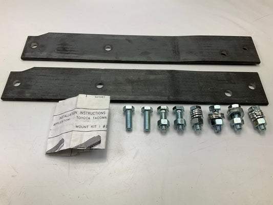 FEY 93700 Rear Bumper Mounting Bracket Installation Mounting Kit 1995-03 Tacoma