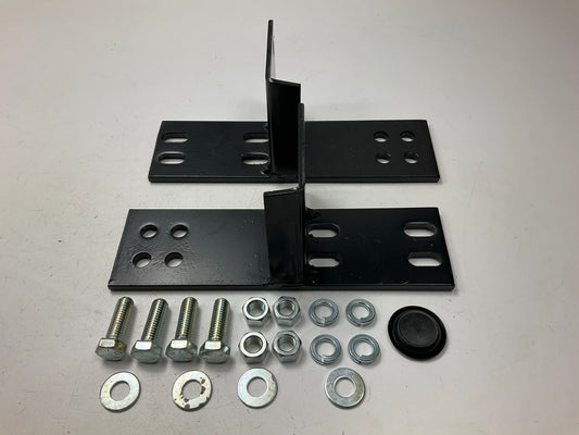 FEY 94290 Quad Tube Bumper Mounting Bracket Kit For 1950-1986 Jeep CJ-5 / CJ-7
