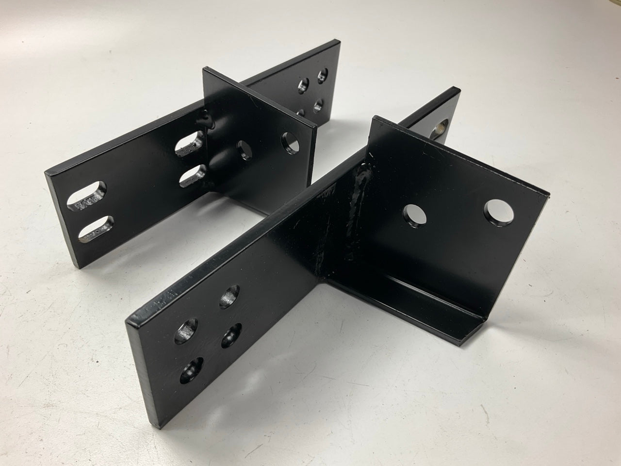 FEY 94290 Quad Tube Bumper Mounting Bracket Kit For 1950-1986 Jeep CJ-5 / CJ-7