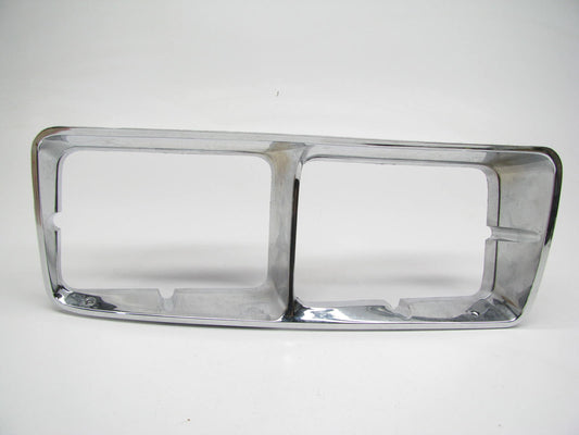 NEW BK15-2012 LH Front Chrome Head Light Bezel 1985-1991 Buick Skylark, Somerset