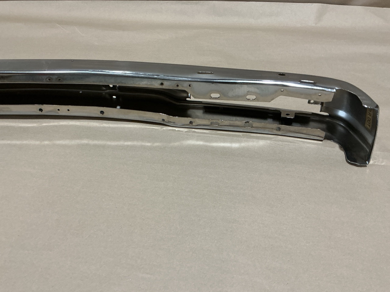 NEW Aftermarket BKL1029B0 Rear Chrome Bumper For 1990-1991 Buick LeSabre
