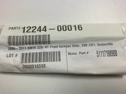NEW AFTERMARKET Front Right Bumper Trim For 2006-2012 BMW 323i, 06-12 BMW XDrive