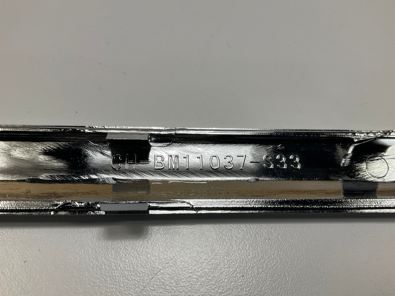 NEW - AFTERMARKET BM1144115 Chrome Rear Bumper Trim