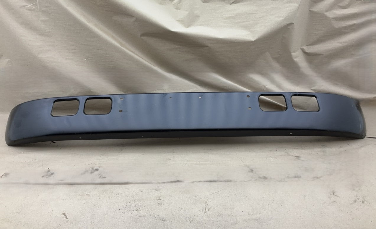 NEW Aftermarket Black Steel Front Bumper - 89-03 International 4600 / 4700 /8100