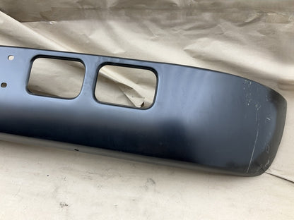 NEW Aftermarket Black Steel Front Bumper - 89-03 International 4600 / 4700 /8100