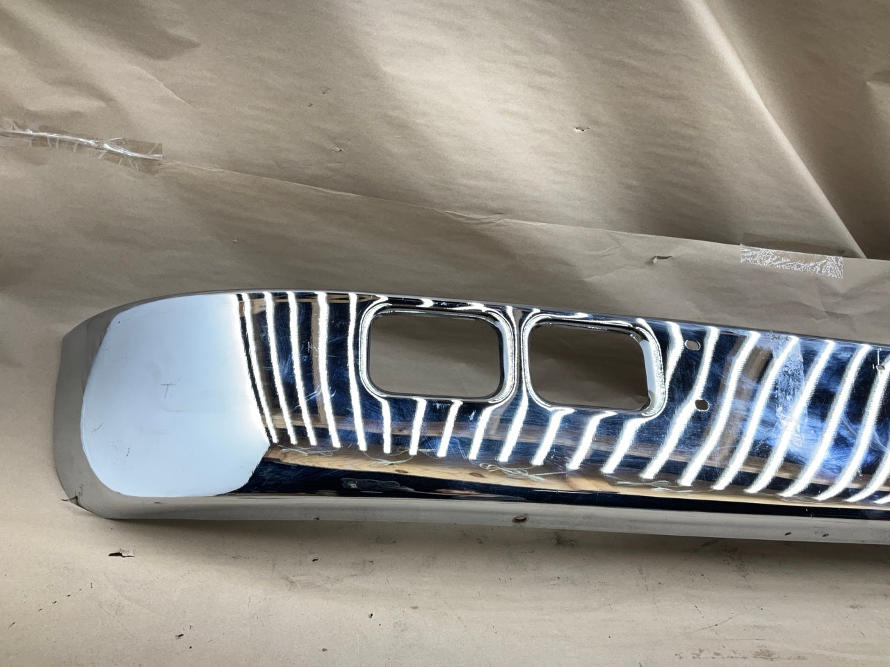NEW Aftermarket Chrome Steel Front Bumper 1989-03 International 4600 4700 8100