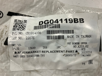 NEW AFTERMARKET Front Upper Bumper Cover For 2013-2016 Dodge Dart - 1WC26TZZAAC