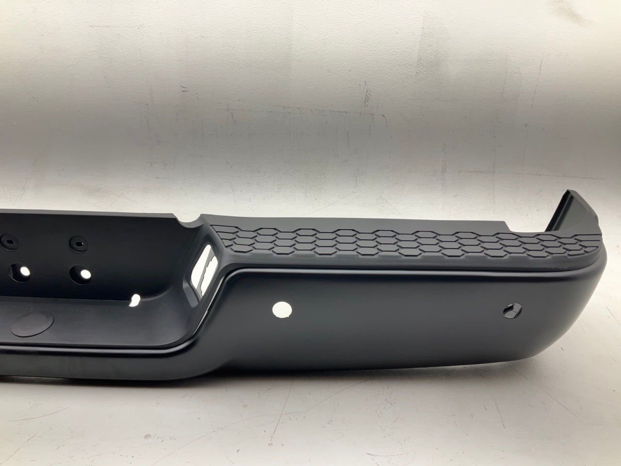 NEW AFTERMARKET CH1103121 Rear Bumper Classinc Black W/ Sensor Holes