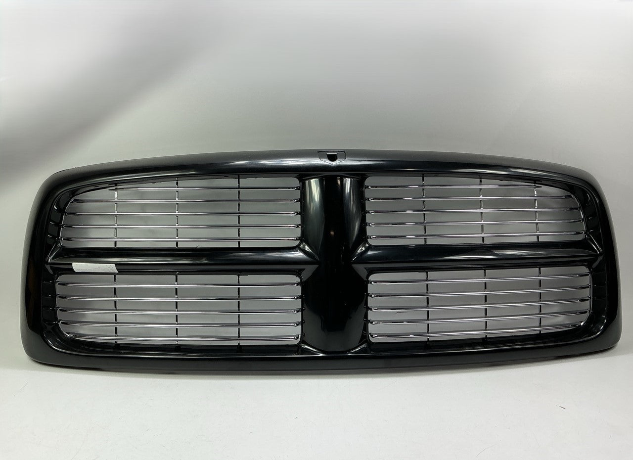 NEW Front Grille Black Chrome Billet Type Insert For 02-05 Ram Pickup Truck