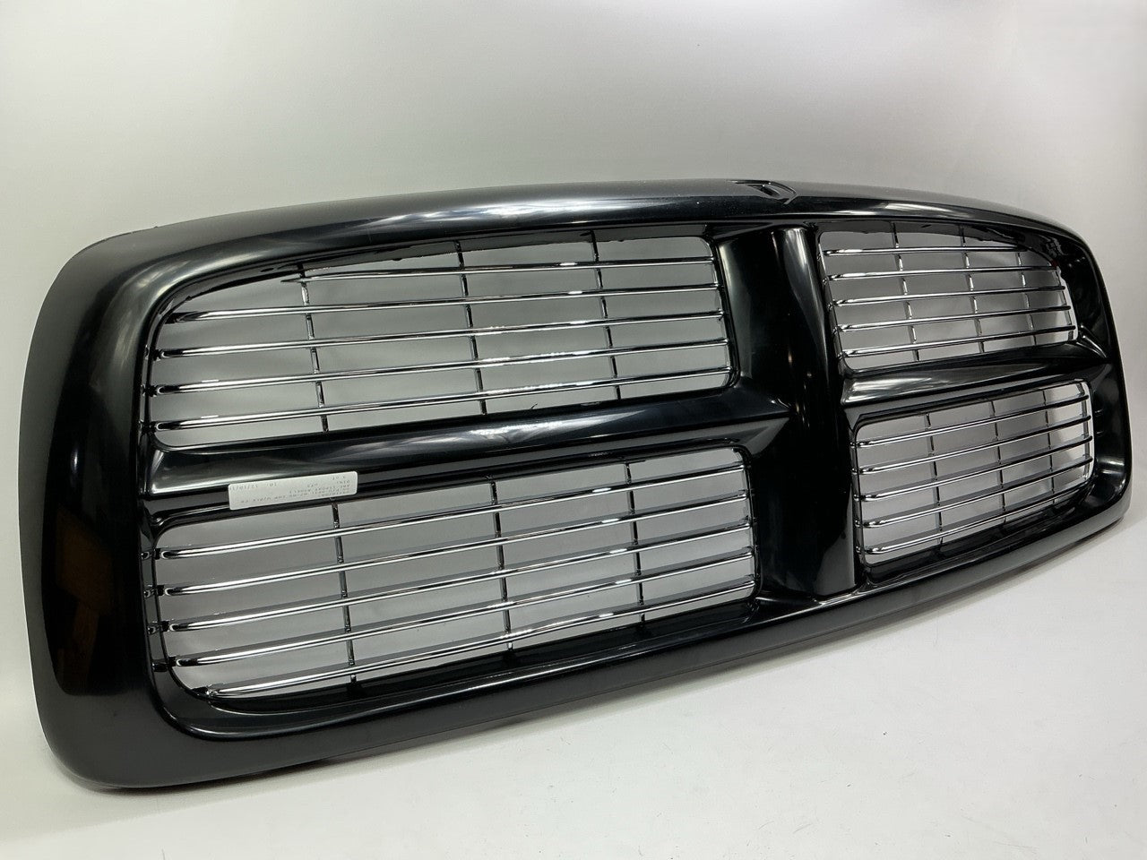 NEW Front Grille Black Chrome Billet Type Insert For 02-05 Ram Pickup Truck