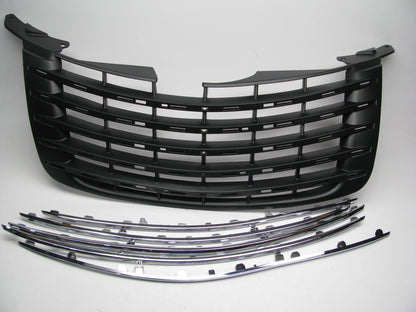 NEW - AFTERMARKET Front Grill Black / Chrome CH1200292 For 2006-2010 PT Cruiser