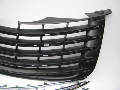 NEW - AFTERMARKET Front Grill Black / Chrome CH1200292 For 2006-2010 PT Cruiser