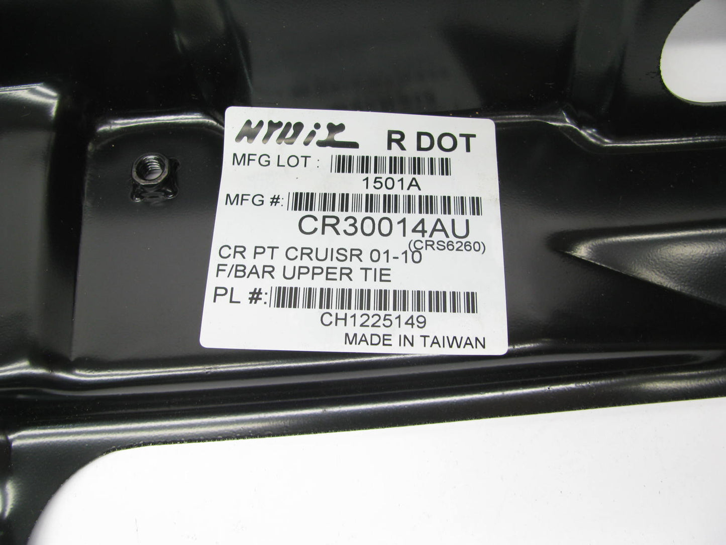 NEW AFTERMARKET Radiator Support Upper Tie Bar For 01-10 PT Cruiser CH1225149