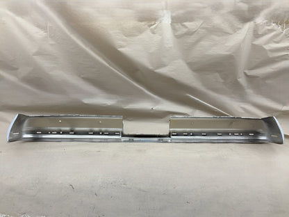 1981-1989 Chevy Pickup C10 , C20, C30 Rear Chrome Bumper W/ Impact Strip Holes
