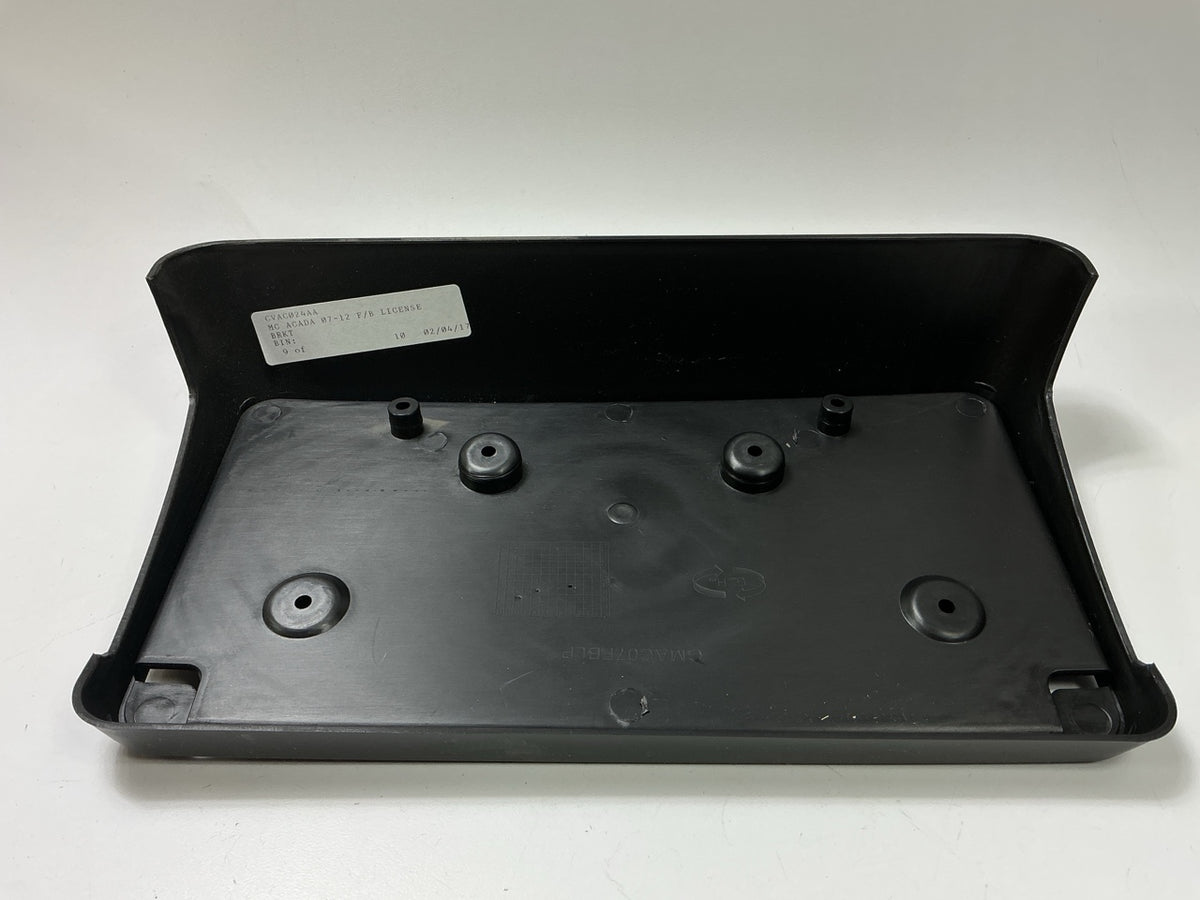 NEW AFTERMARKET Front Bumper License Plate Bracket For 2007-2012 GMC Acadia