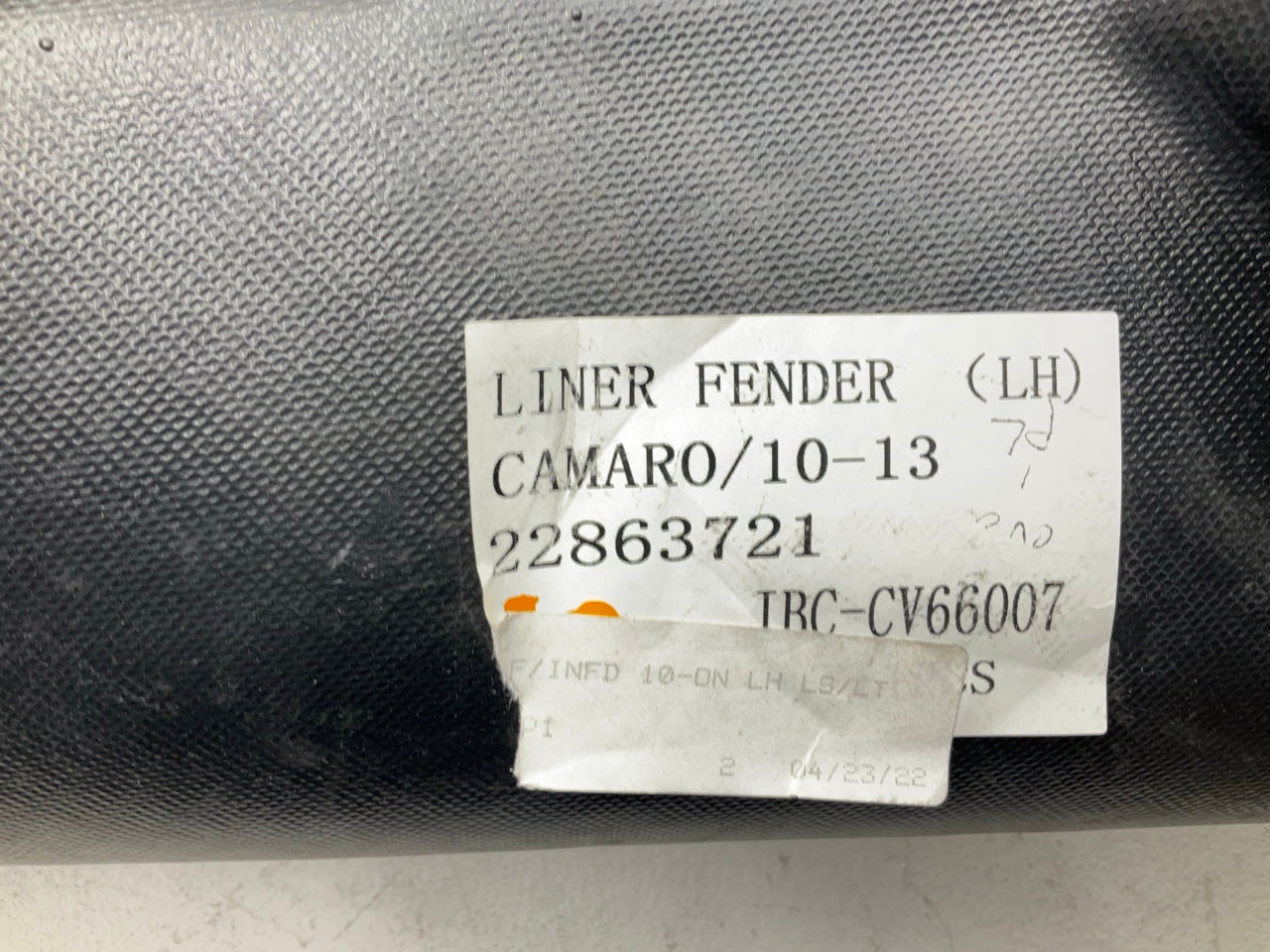 NEW AFTERMARKET CVC1034PL Front Left Fender Liner 2010-13 Chevy Camaro GM1248211