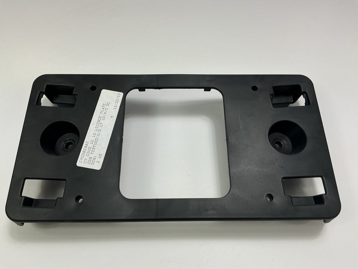 NEW AFTERMARKET 2016-18 Chevy Cruze License Plate Bracket Holder - GM1068180