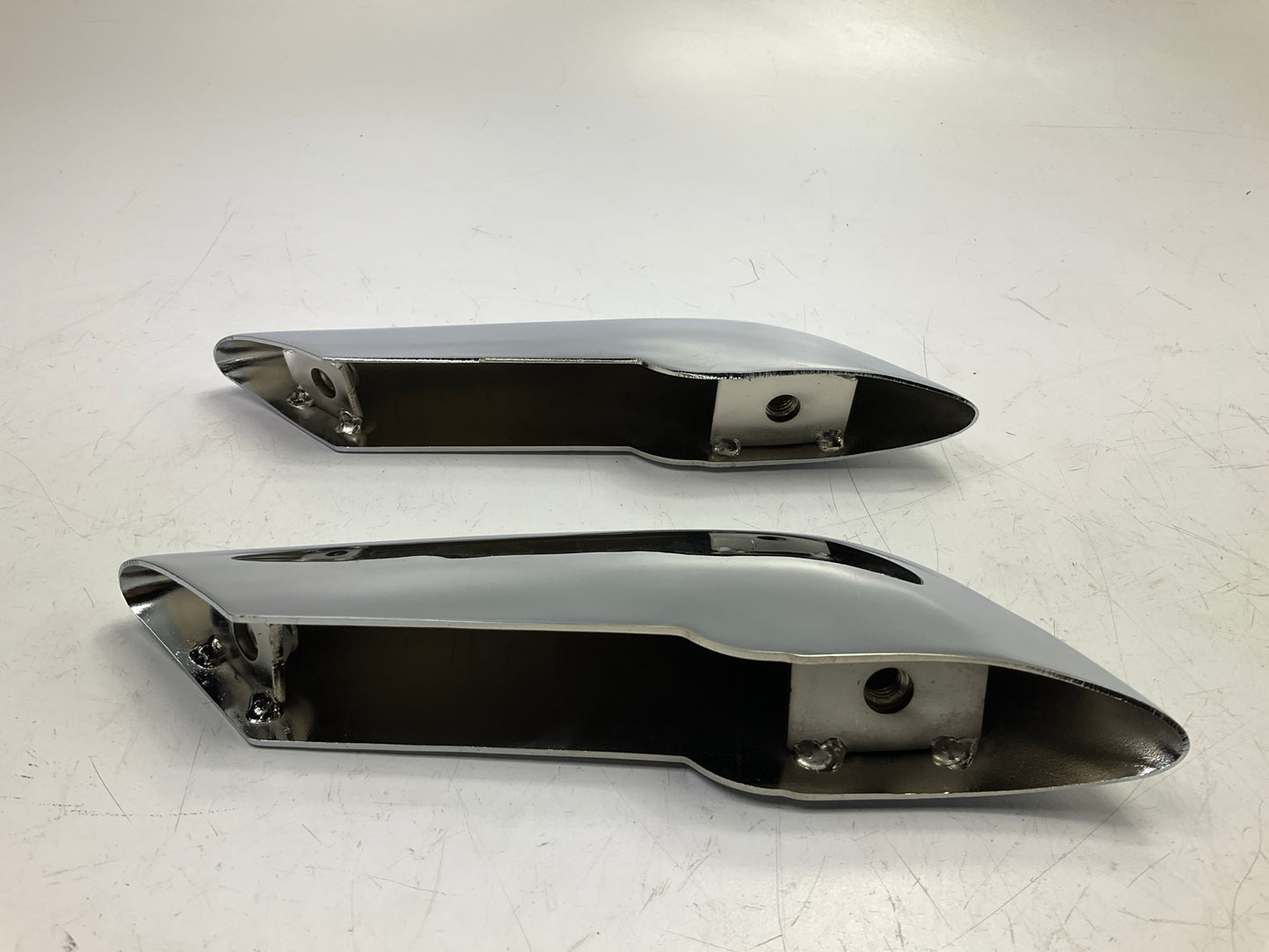 NEW AFTERMARKET CVI1019CA Front Bumper Guard 1966 Impala - PAIR
