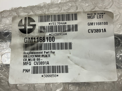 NEW AFTERMARKET Rear License Plate Bracket For 2008-2012 Chevy Malibu