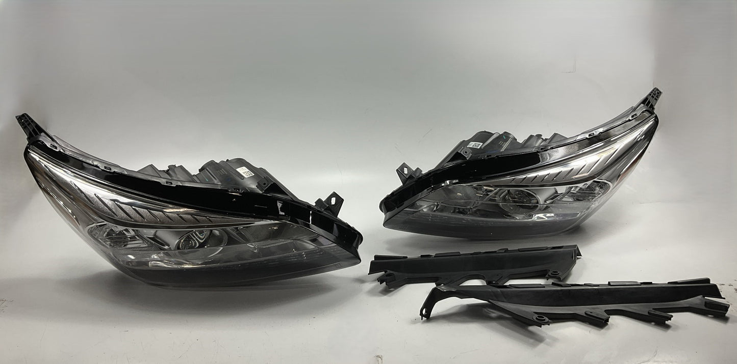 NEW AFTERMARKET 2013-2015 Chevy Malibu Chrome Halogen Headlights Headlamp Set