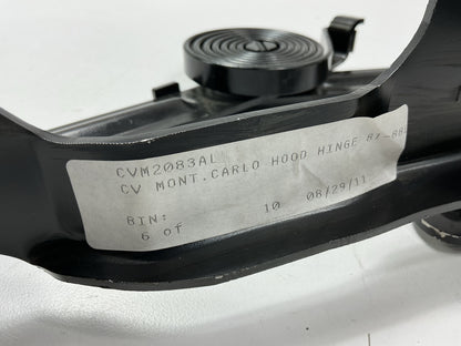 NEW - AFTERMARKET CVM2083AL Left Hood Hinge For 1981-1988 Chevrolet Monte Carlo