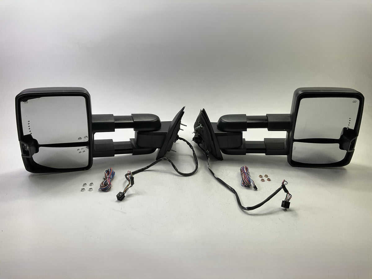 CVPU087CB2 Towing Mirror Set, Power, Heated, W/ Signal Light 2014-2018 Silverado