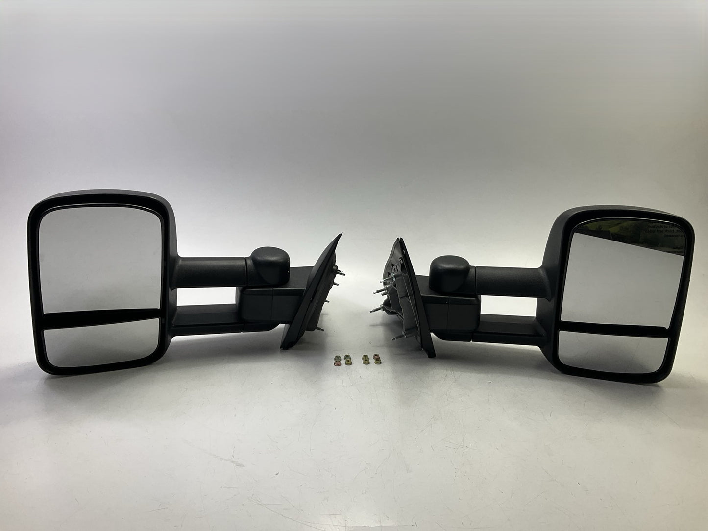 2014-2018 Silverado Sierra 1500 2500HD 3500HD Pair Manual Towing Mirrors SET