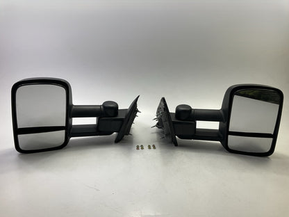 2014-2018 Silverado Sierra 1500 2500HD 3500HD Pair Manual Towing Mirrors SET