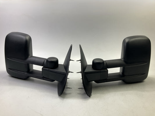 2014-2018 Silverado Sierra 1500 2500HD 3500HD Pair Manual Towing Mirrors SET