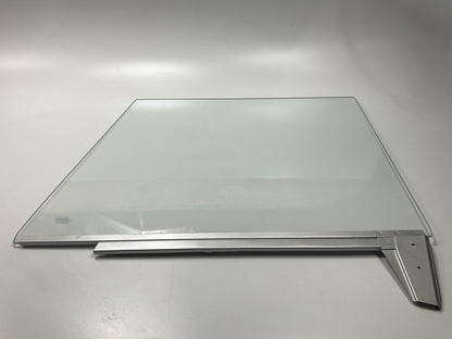 Left Driver Side Door Glass Clear With Lower Frame 1967-1972 Chevy GMC Suburban