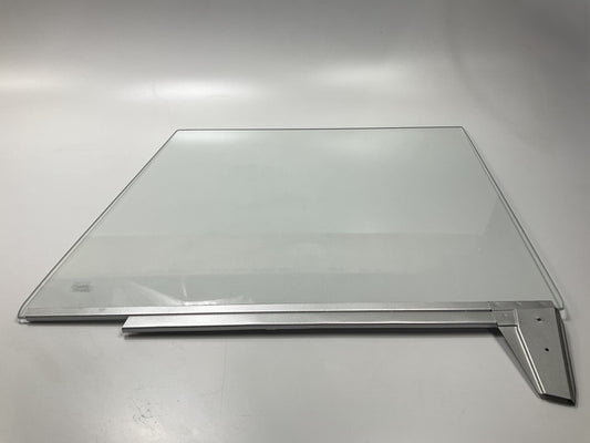 Left Driver Side Door Glass Clear With Lower Frame 1967-1972 Chevy GMC Suburban