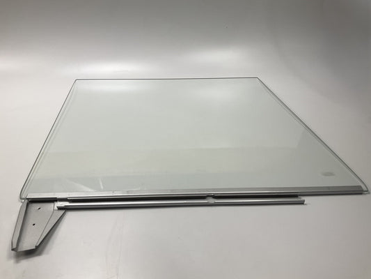 Left Driver Side Door Glass Clear With Lower Frame 1967-1972 Chevy GMC Suburban