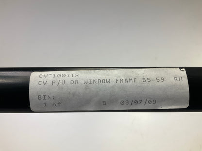 NEW CVT1002TR 1955-1959 Chevy Pickup Truck Door Window Frame Right Passengers