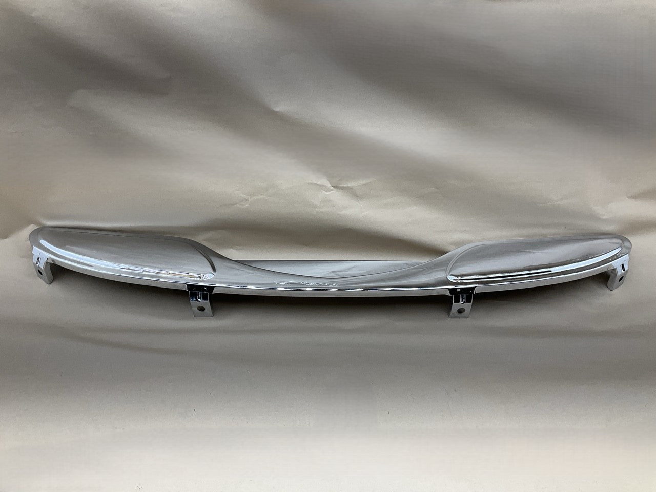 CVT1006ZC 1954-1955 Chevy Pickup Truck Front Bumper To Body Filler Panel, Chrome