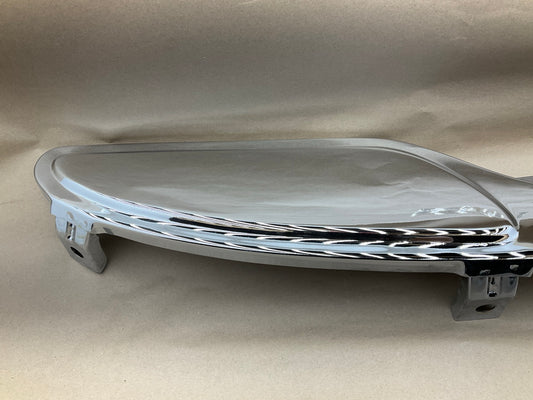 CVT1006ZC 1954-1955 Chevy Pickup Truck Front Bumper To Body Filler Panel, Chrome