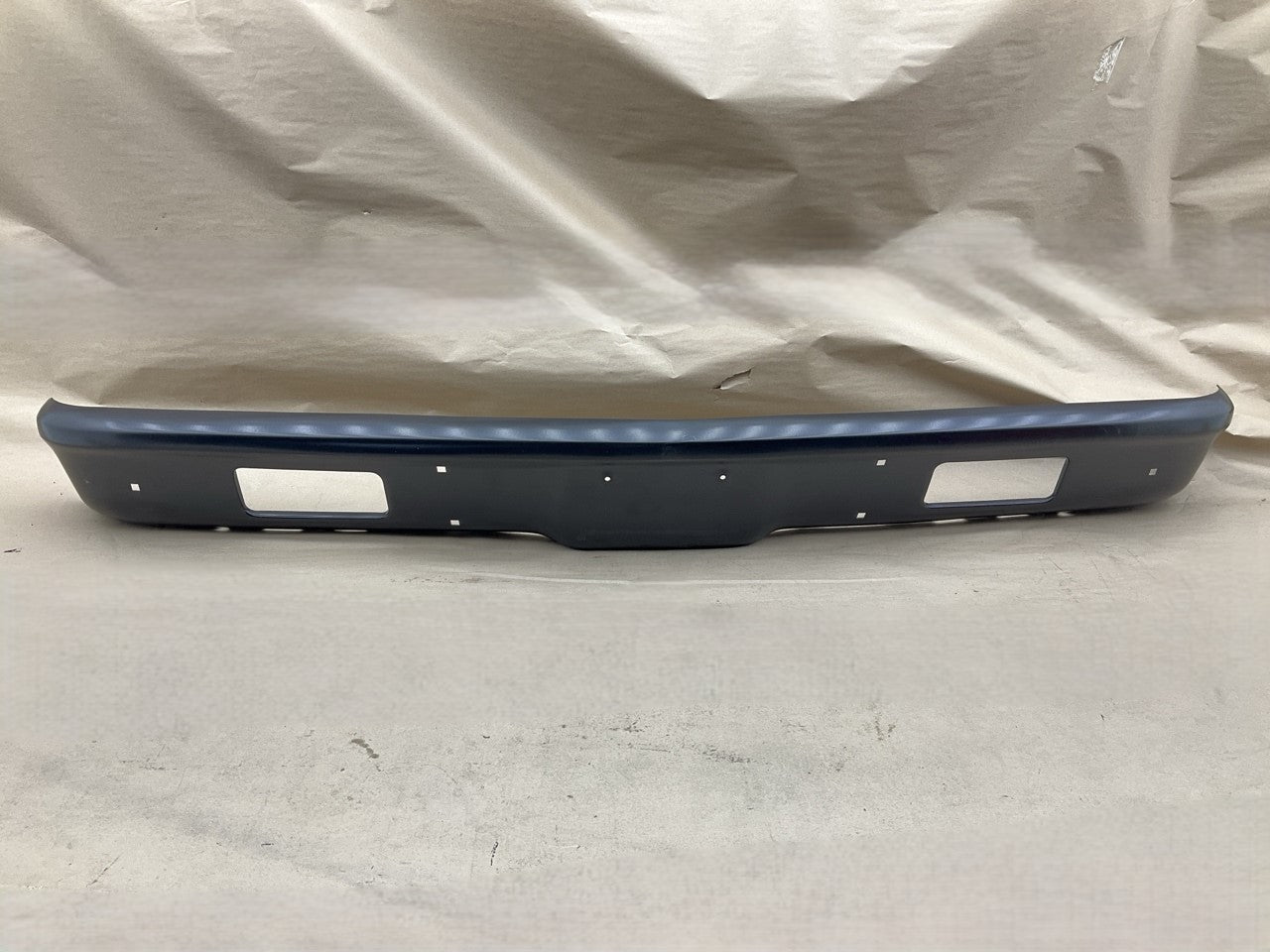 CVT1008BP Front Bumper Black Steel 1971-1972 Chevy C10 C20 C30, K5 Blazer