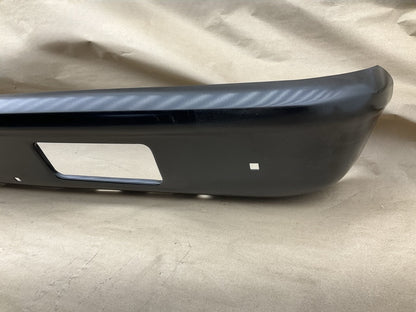 CVT1008BP Front Bumper Black Steel 1971-1972 Chevy C10 C20 C30, K5 Blazer