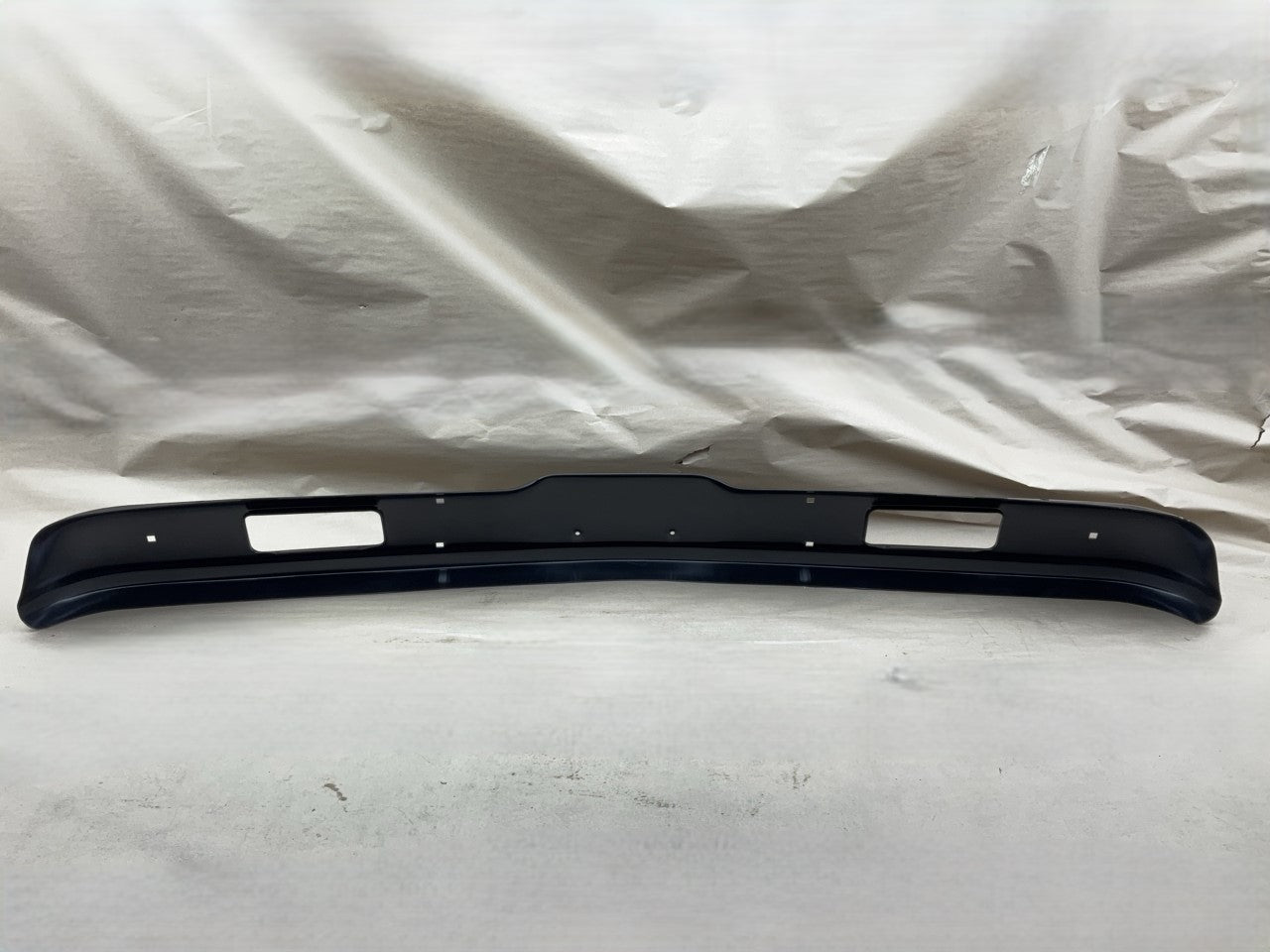 CVT1008BP Front Bumper Black Steel 1971-1972 Chevy C10 C20 C30, K5 Blazer