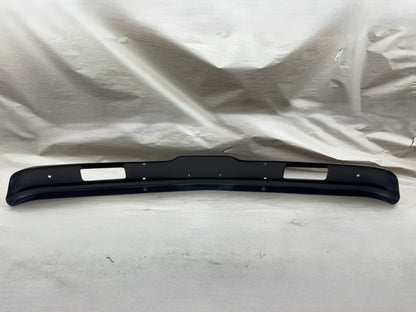CVT1008BP Front Bumper Black Steel 1971-1972 Chevy C10 C20 C30, K5 Blazer