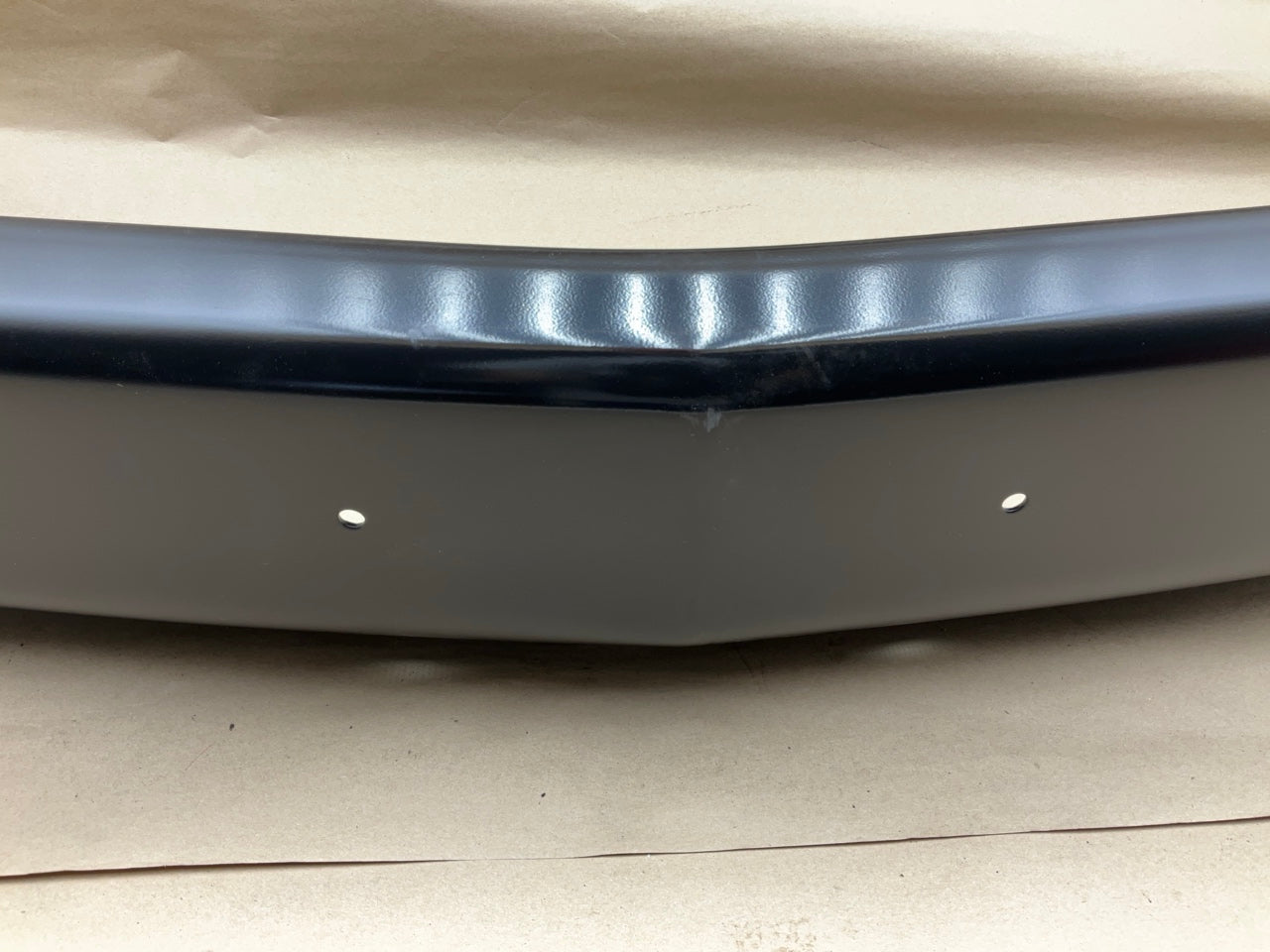 CVT1008FP Front Black Steel Bumper 1988-1998 Chevy C1500 K1500 Silverado Sierra
