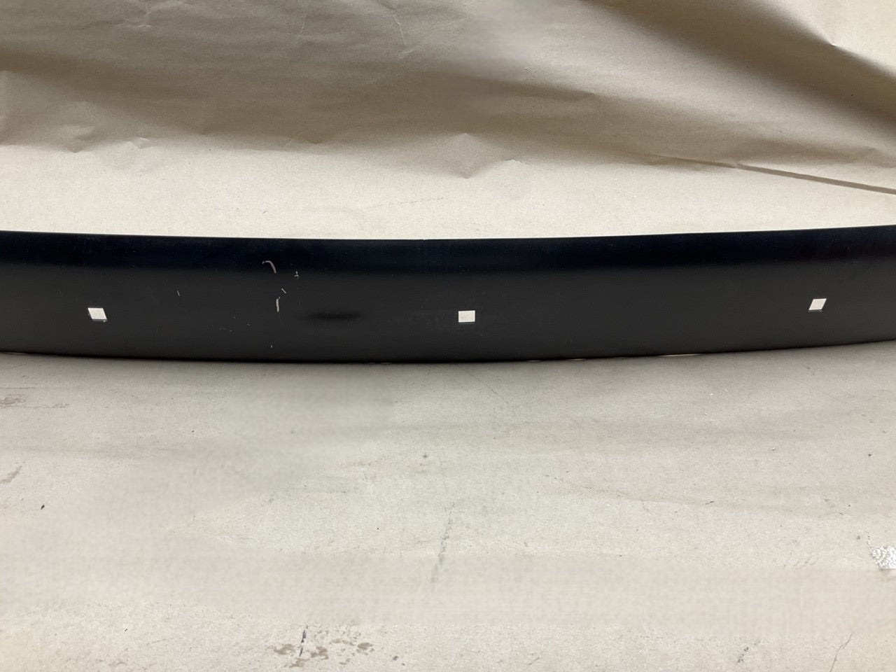 CVT1008KP Black Front Bumper - 1947-1954 Chevrolet GMC Pickup Truck