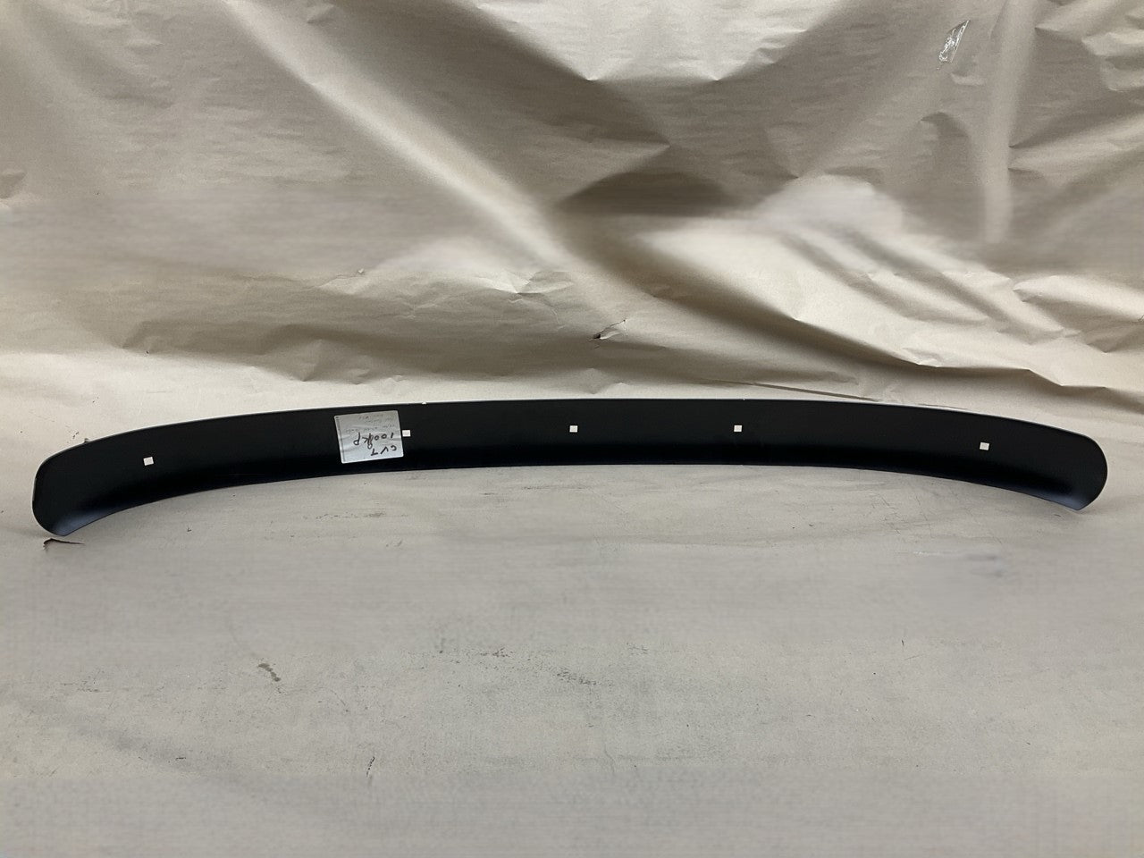 CVT1008KP Black Front Bumper - 1947-1954 Chevrolet GMC Pickup Truck