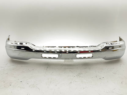 New Replacement Chrome Front Bumper Bar 1999-2002 GMC Sierra (Missing Brackets)