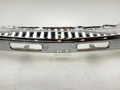 New Replacement Chrome Front Bumper Bar 1999-2002 GMC Sierra (Missing Brackets)